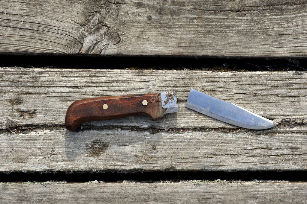 Beispielbild für ein beschädigtes Messer